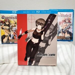 Phantom Complete Series.  Queen Blade The Exiled Virg. Queen Blade 2 The Evil